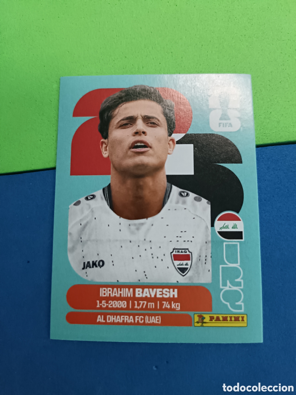 Cromos de f&uacute;tbol: Panini Mundial Fifa World cup 2026 26 sticker - IRQ 11 Bayesh