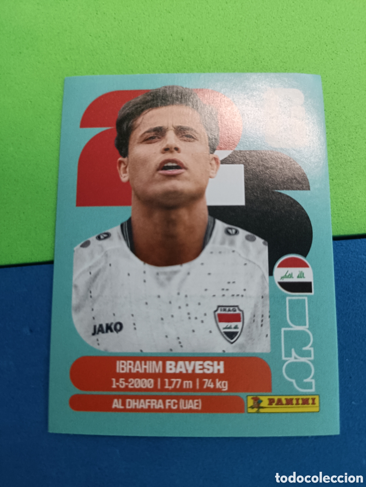 Cromos de f&uacute;tbol: Panini Mundial Fifa World cup 2026 26 sticker - IRQ 11 Bayesh