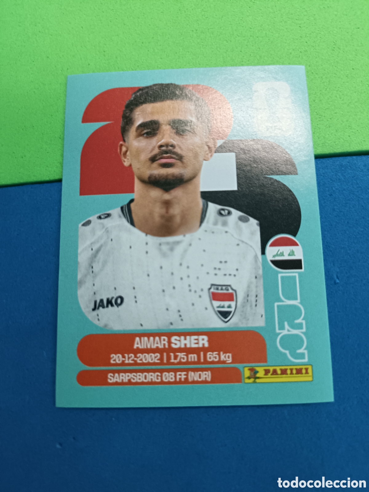 Cromos de f&uacute;tbol: Panini Mundial Fifa World cup 2026 26 sticker - IRQ 15 Sher