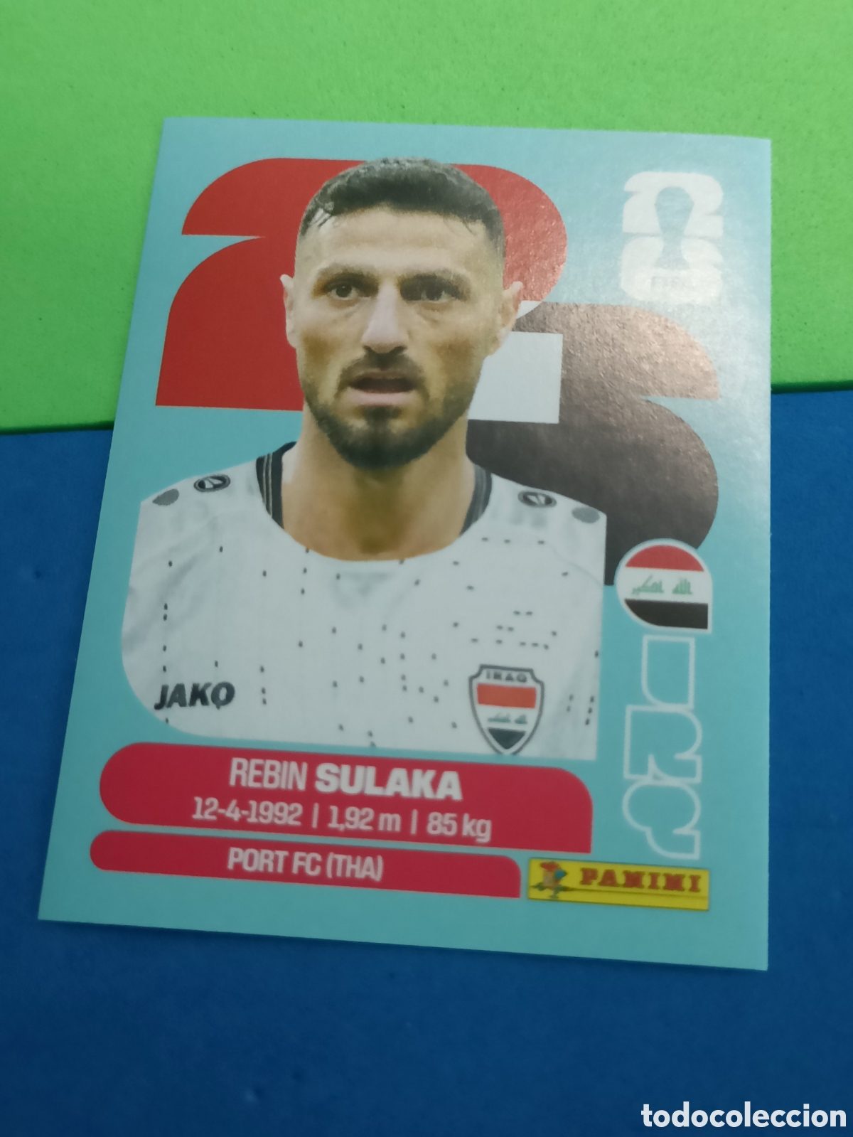 Cromos de f&uacute;tbol: Panini Mundial Fifa World cup 2026 26 sticker - IRQ 3 Sulaka