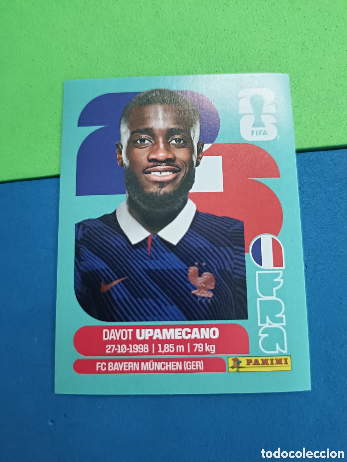 Cromos de f&uacute;tbol: Panini Mundial Fifa World cup 2026 26 sticker - FRA 7 Upamecano