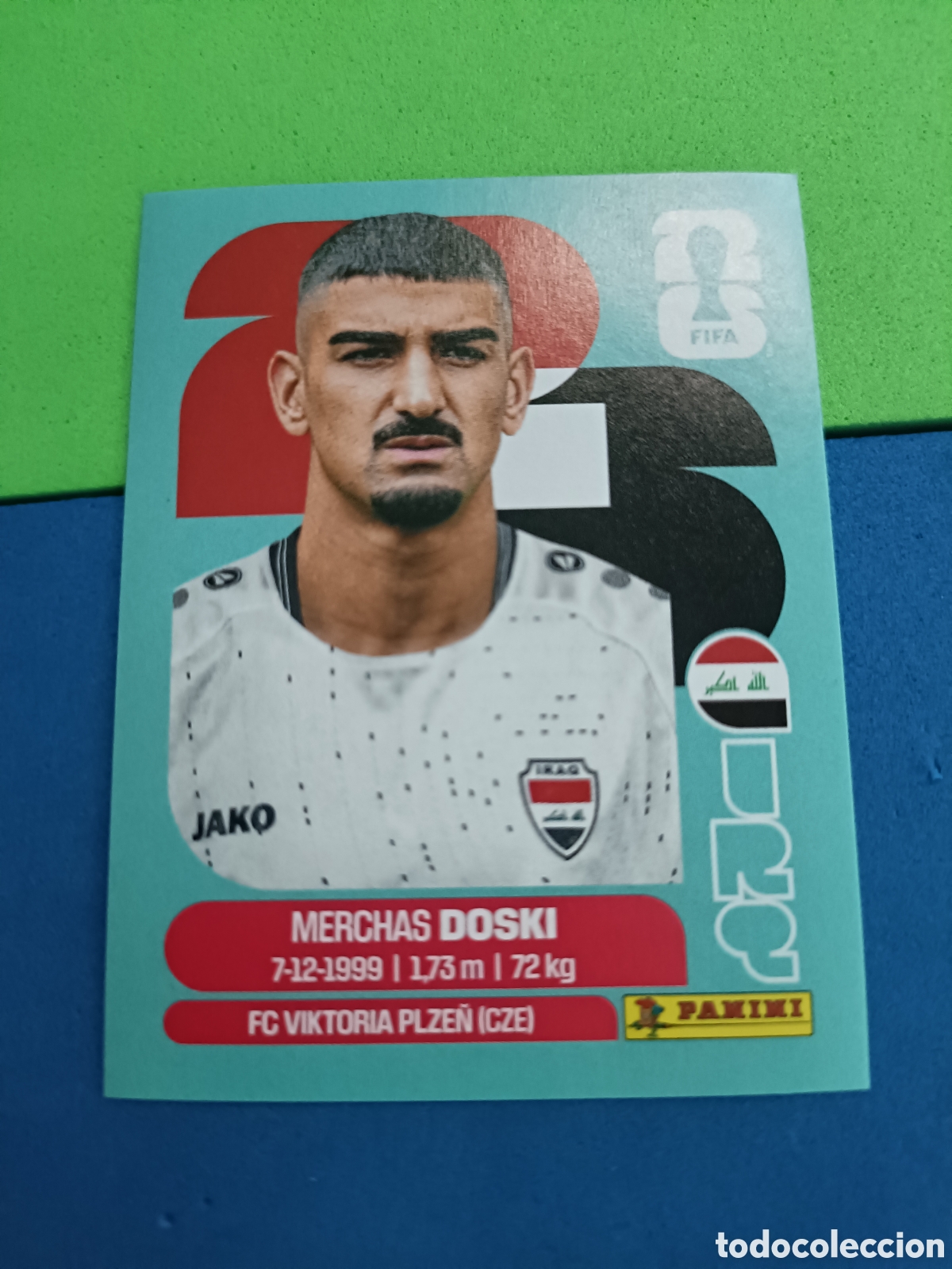 Cromos de f&uacute;tbol: Panini Mundial Fifa World cup 2026 26 sticker - IRQ 6 Doski