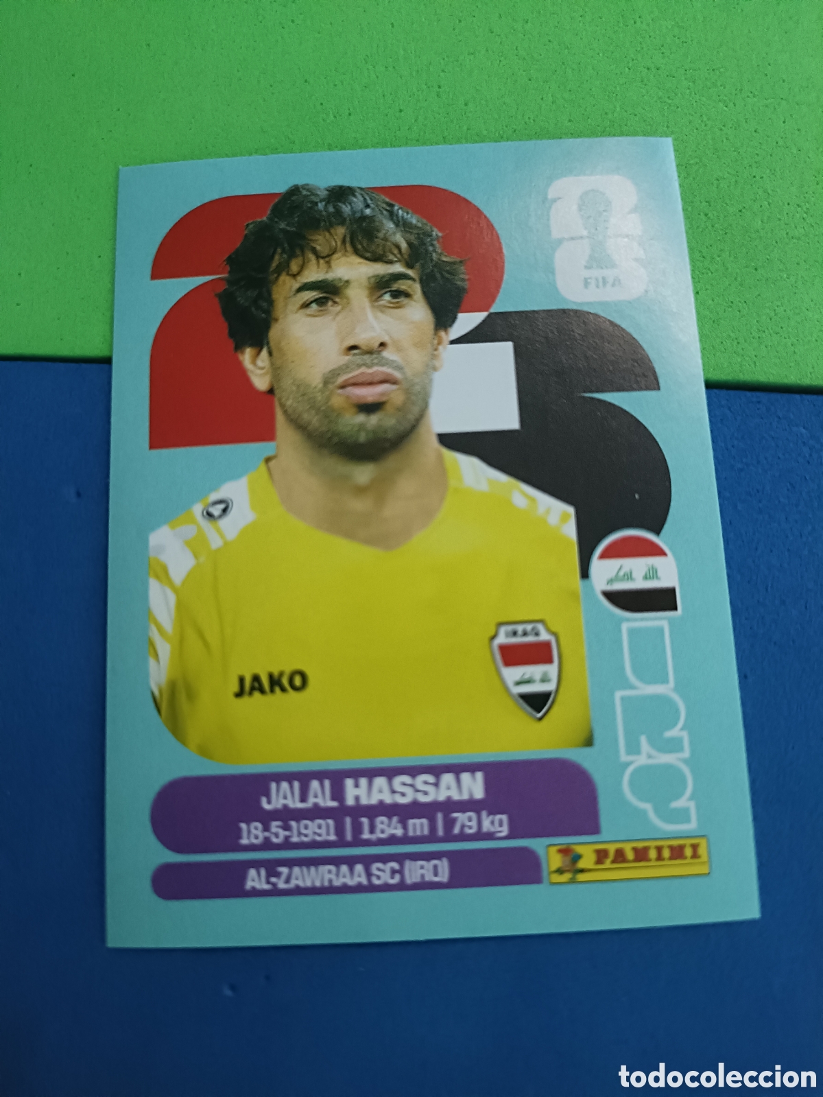Cromos de f&uacute;tbol: Panini Mundial Fifa World cup 2026 26 sticker - IRQ 2 Hassan
