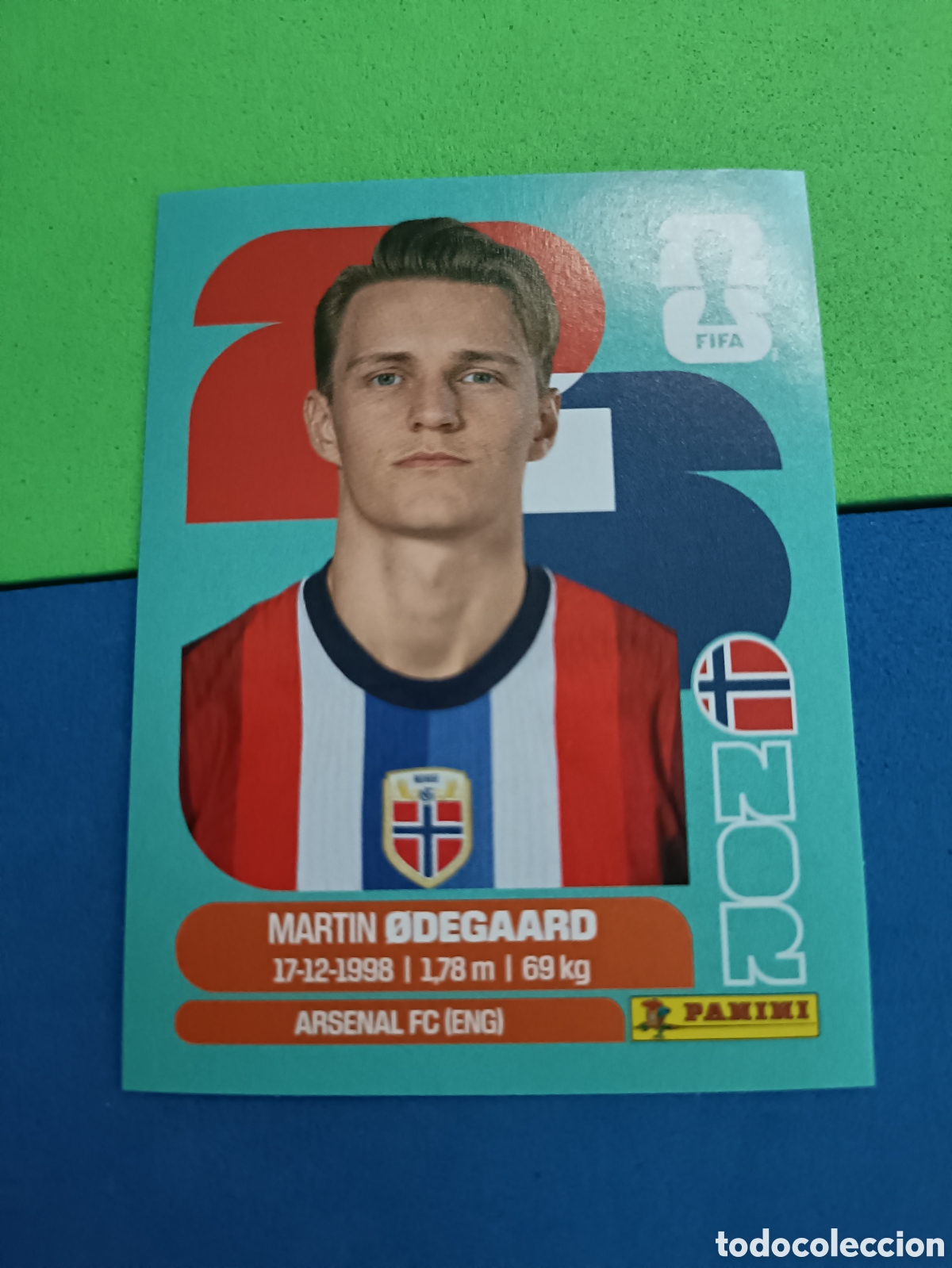 Cromos de f&uacute;tbol: Panini Mundial Fifa World cup 2026 26 sticker - NOR 10 &Oslash;degaard