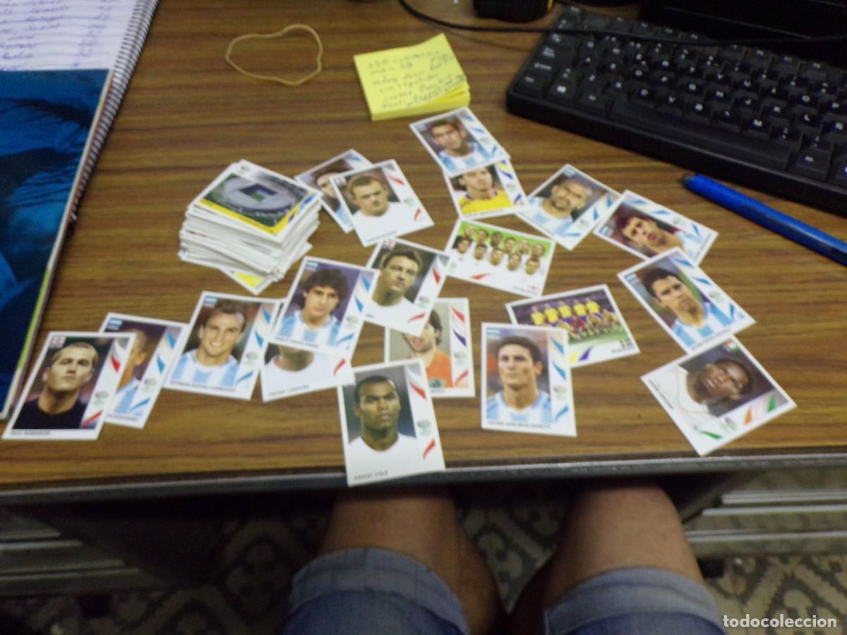 Cromos de f&uacute;tbol: lote 130 cromos futbol sin repetido sin pegar mundial germany 2006 en muy buen estado