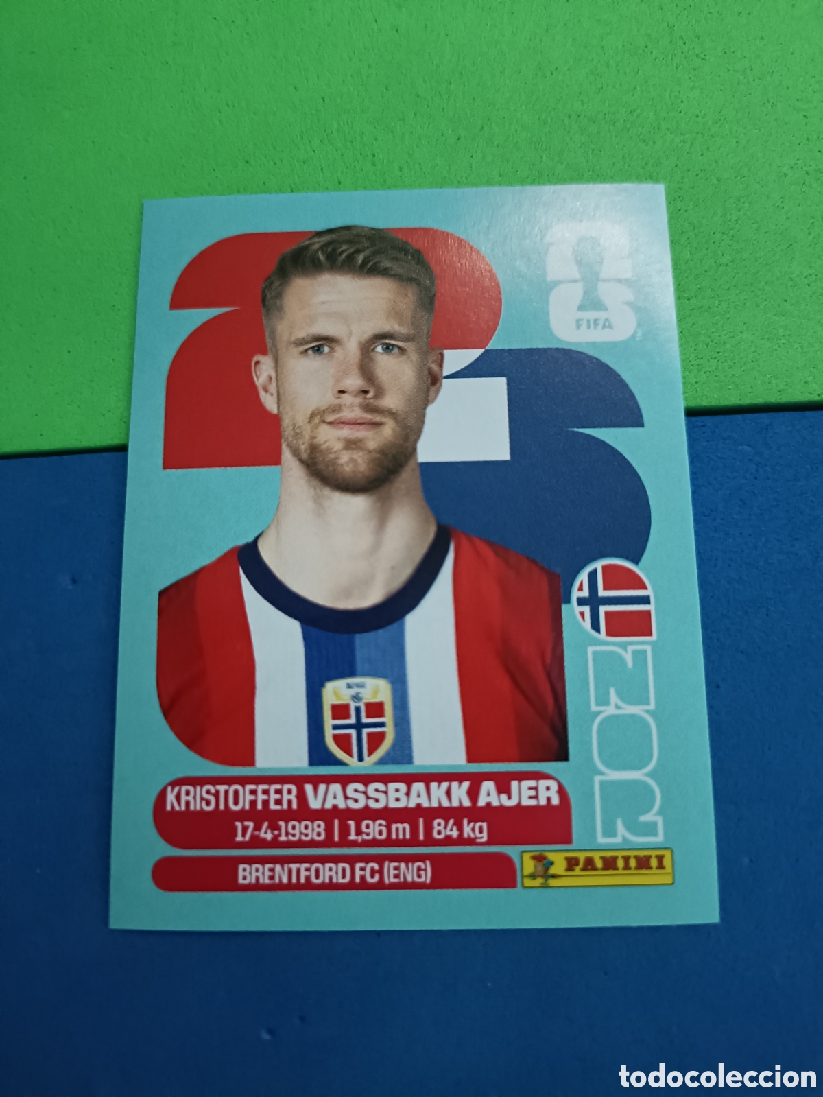 Cromos de f&uacute;tbol: Panini Mundial Fifa World cup 2026 26 sticker - NOR 5 Ajer