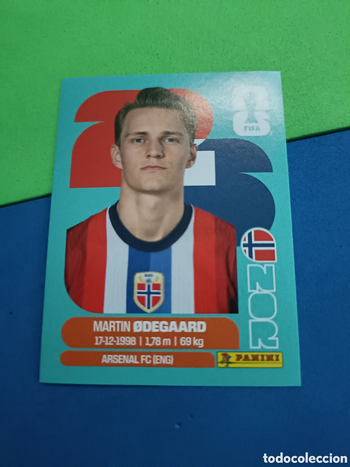 Cromos de f&uacute;tbol: Panini Mundial Fifa World cup 2026 26 sticker - NOR 10 &Oslash;degaard