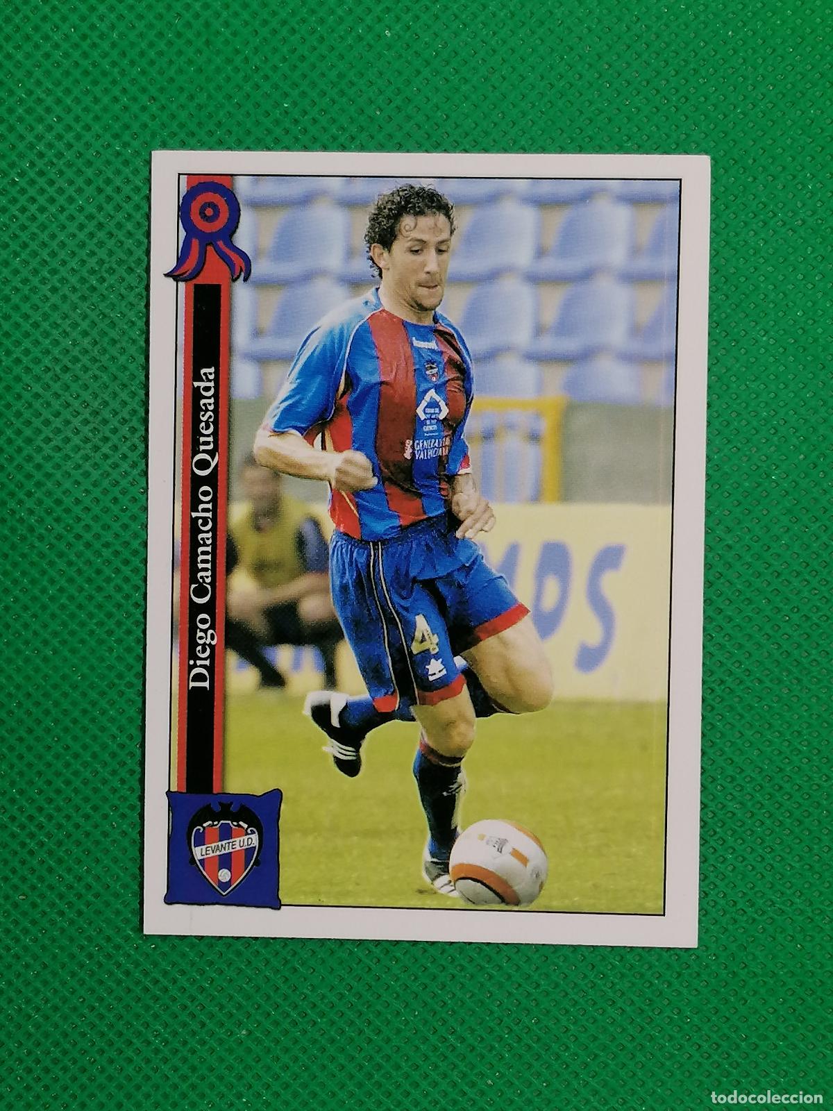 Cromos de f&uacute;tbol: 674 CAMACHO LEVANTE ⚽ MUNDICROMO LAS FICHAS DE LA LIGA 05 06 2005 2006 ⚽