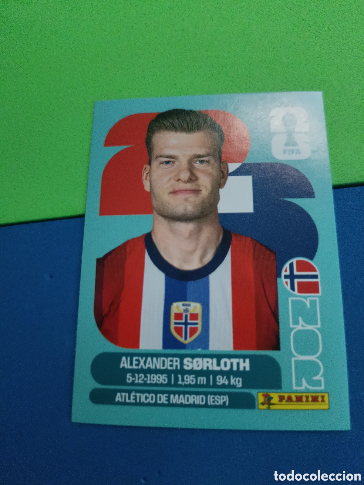 Cromos de f&uacute;tbol: Panini Mundial Fifa World cup 2026 26 sticker - NOR 16 Sorloth