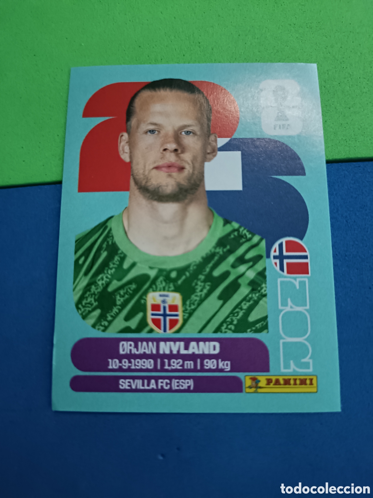 Cromos de f&uacute;tbol: Panini Mundial Fifa World cup 2026 26 sticker - NOR 2 Nyland