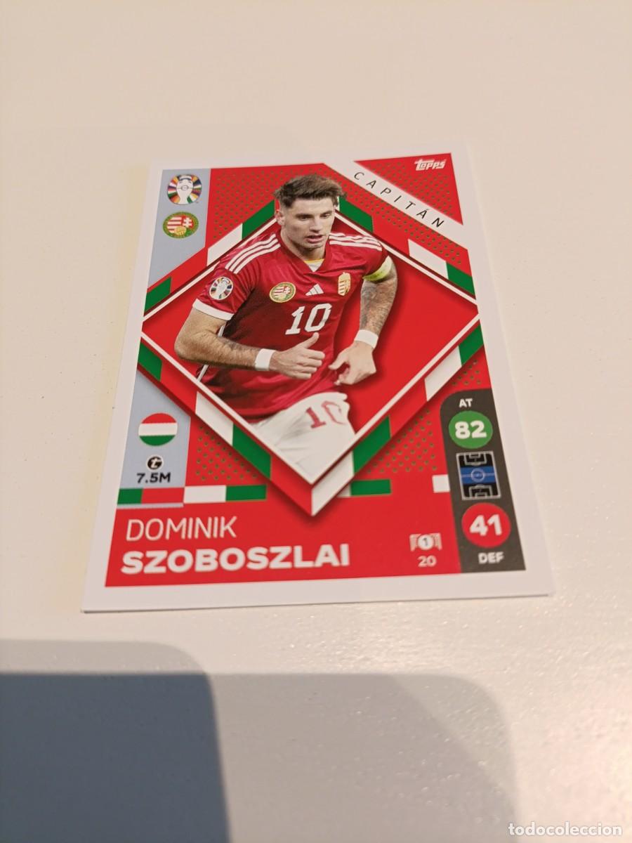 Cromos de f&uacute;tbol: Szoboszlai Hungr&iacute;a euro 2024 Lidl