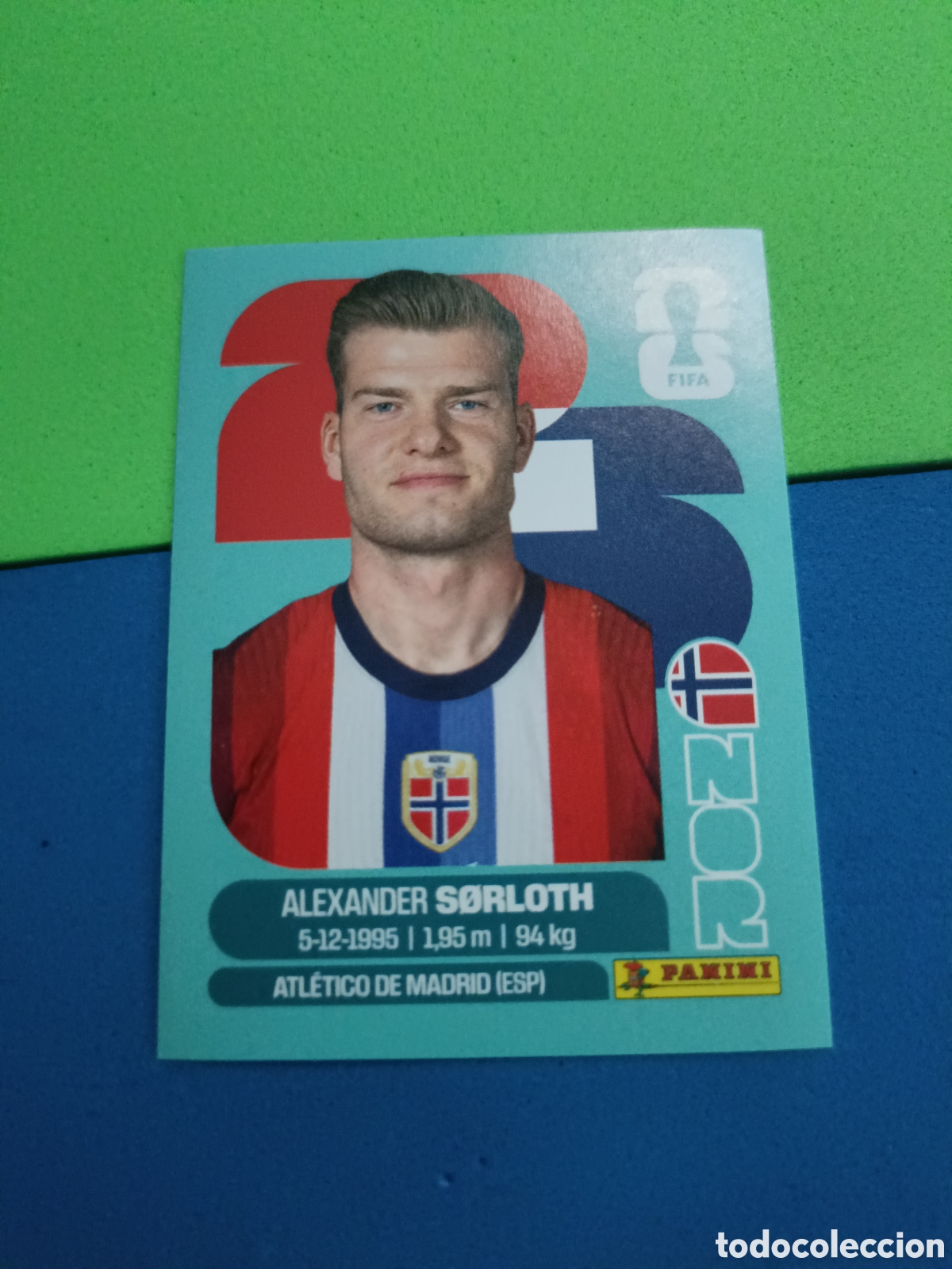 Cromos de f&uacute;tbol: Panini Mundial Fifa World cup 2026 26 sticker - NOR 16 Sorloth
