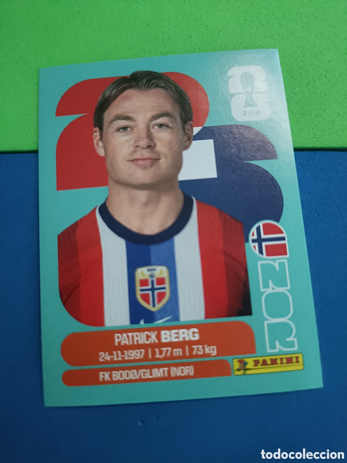 Cromos de f&uacute;tbol: Panini Mundial Fifa World cup 2026 26 sticker - NOR 14 Berg