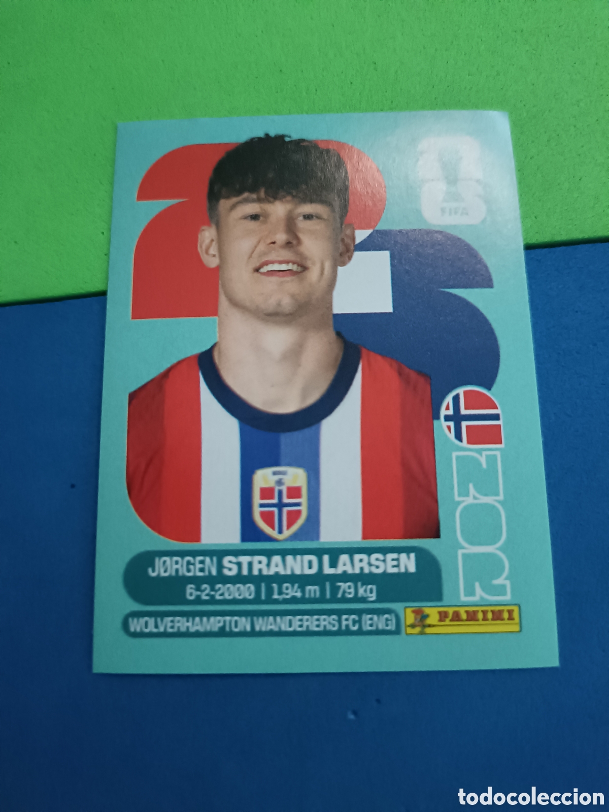 Cromos de f&uacute;tbol: Panini Mundial Fifa World cup 2026 26 sticker - NOR 18 Larsen