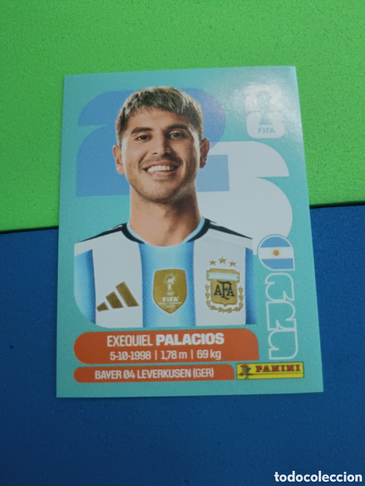 Cromos de f&uacute;tbol: Panini Mundial Fifa World cup 2026 26 sticker - ARG 11 Palacios Argentina