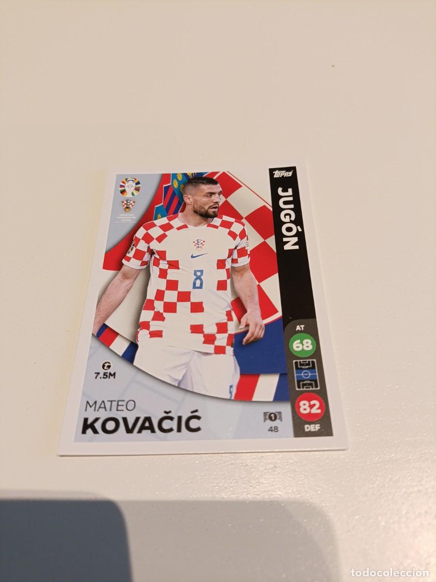 Cromos de f&uacute;tbol: Kovacic Croacia euro 2024 Lidl