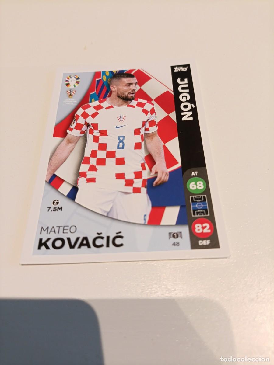 Cromos de f&uacute;tbol: Kovacic Croacia euro 2024 Lidl