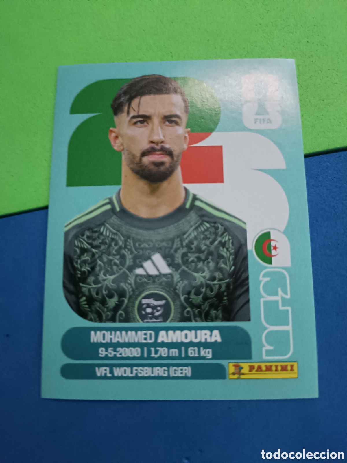 Cromos de f&uacute;tbol: Panini Mundial Fifa World cup 2026 26 sticker - ALG 20 Amoura