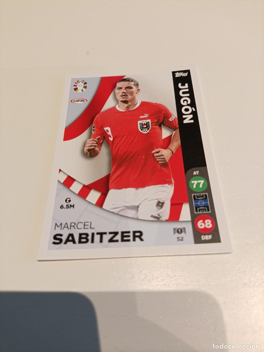 Cromos de f&uacute;tbol: Sabitzer Austria euro2024 Lidl