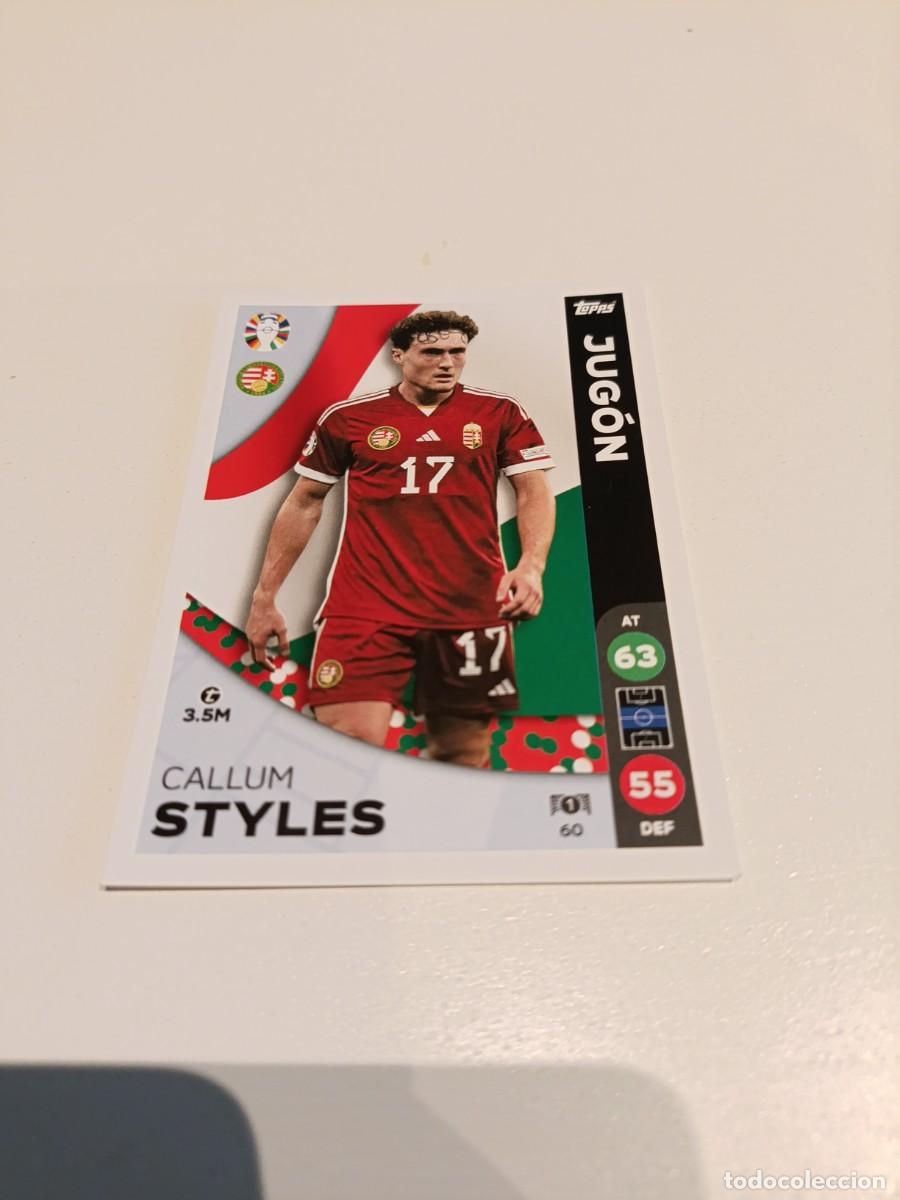 Cromos de f&uacute;tbol: Styles Hungr&iacute;a euro 2024 Lidl