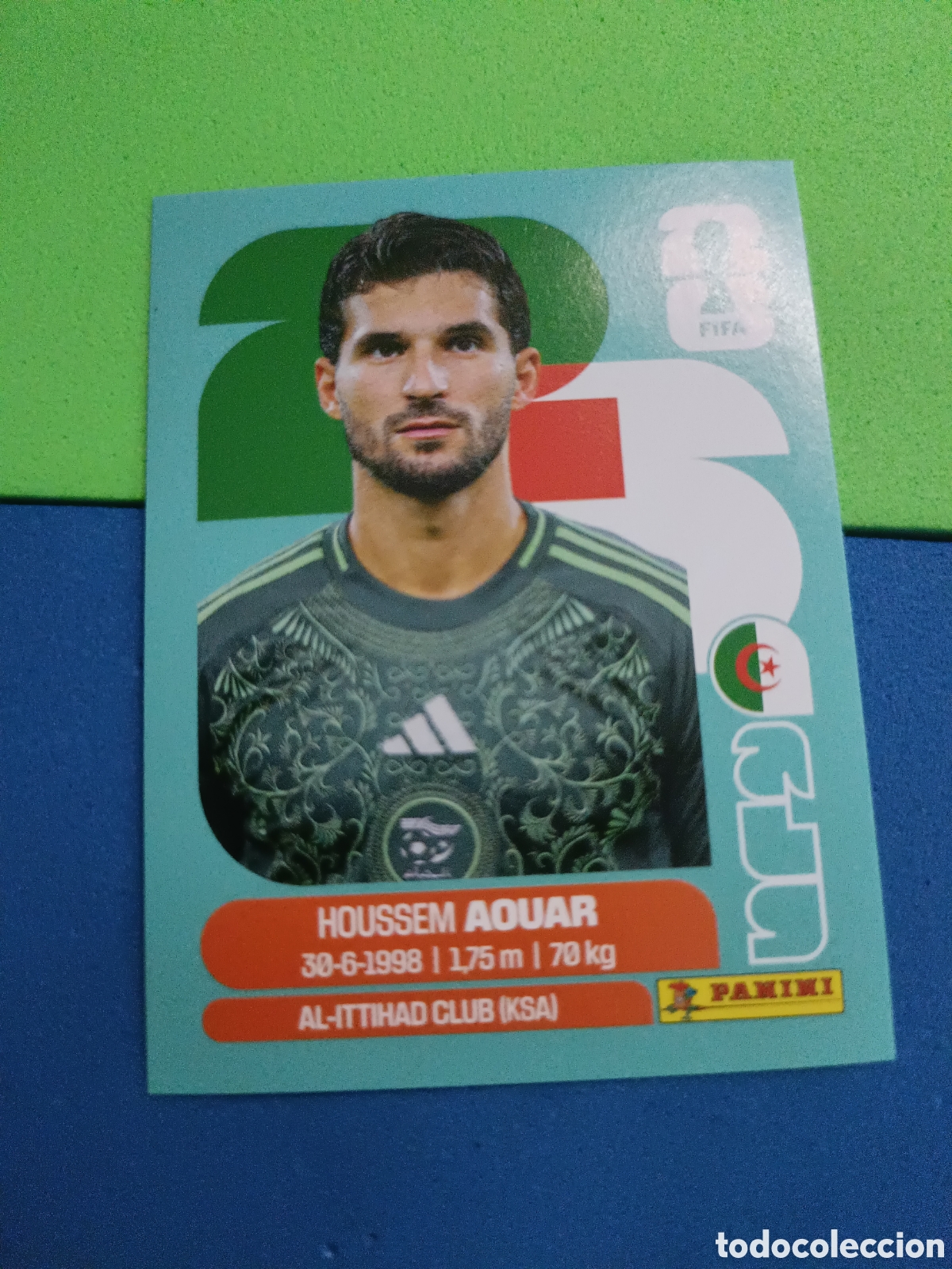 Cromos de f&uacute;tbol: Panini Mundial Fifa World cup 2026 26 sticker - ALG 9 Aouar