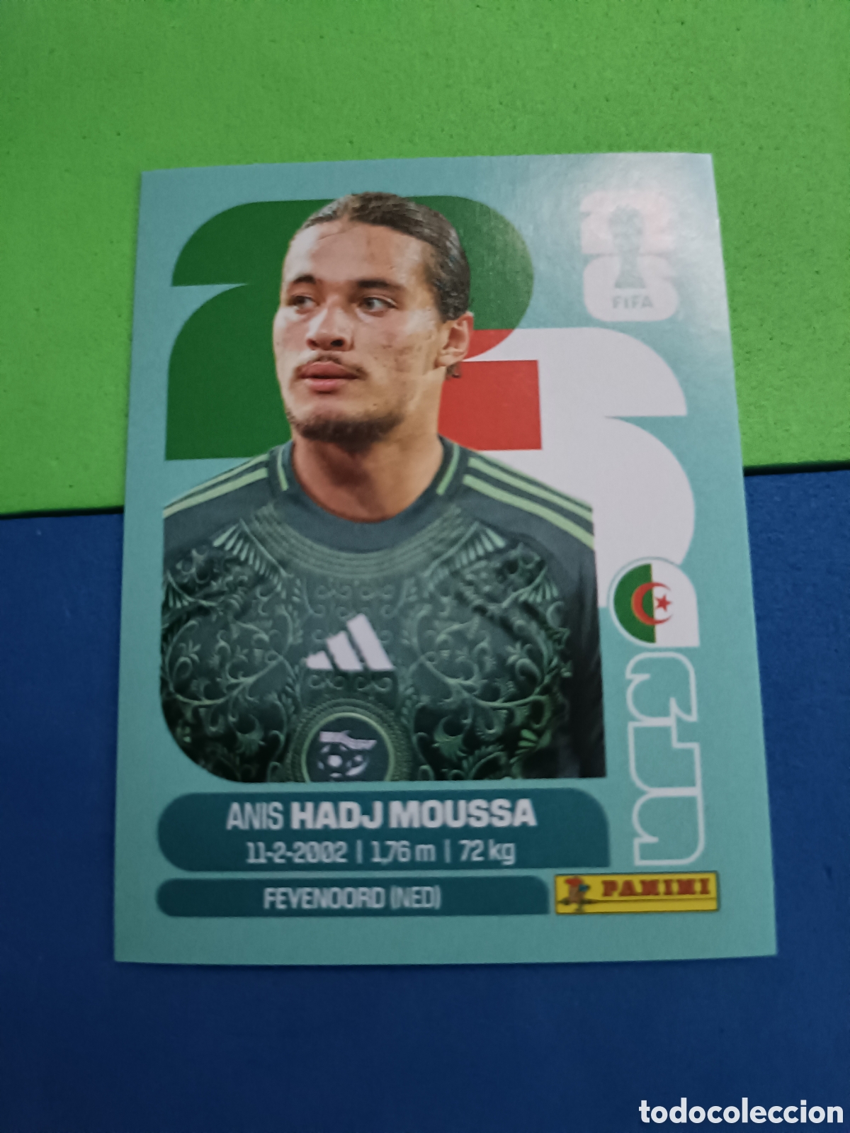 Cromos de f&uacute;tbol: Panini Mundial Fifa World cup 2026 26 sticker - ALG 17 Moussa