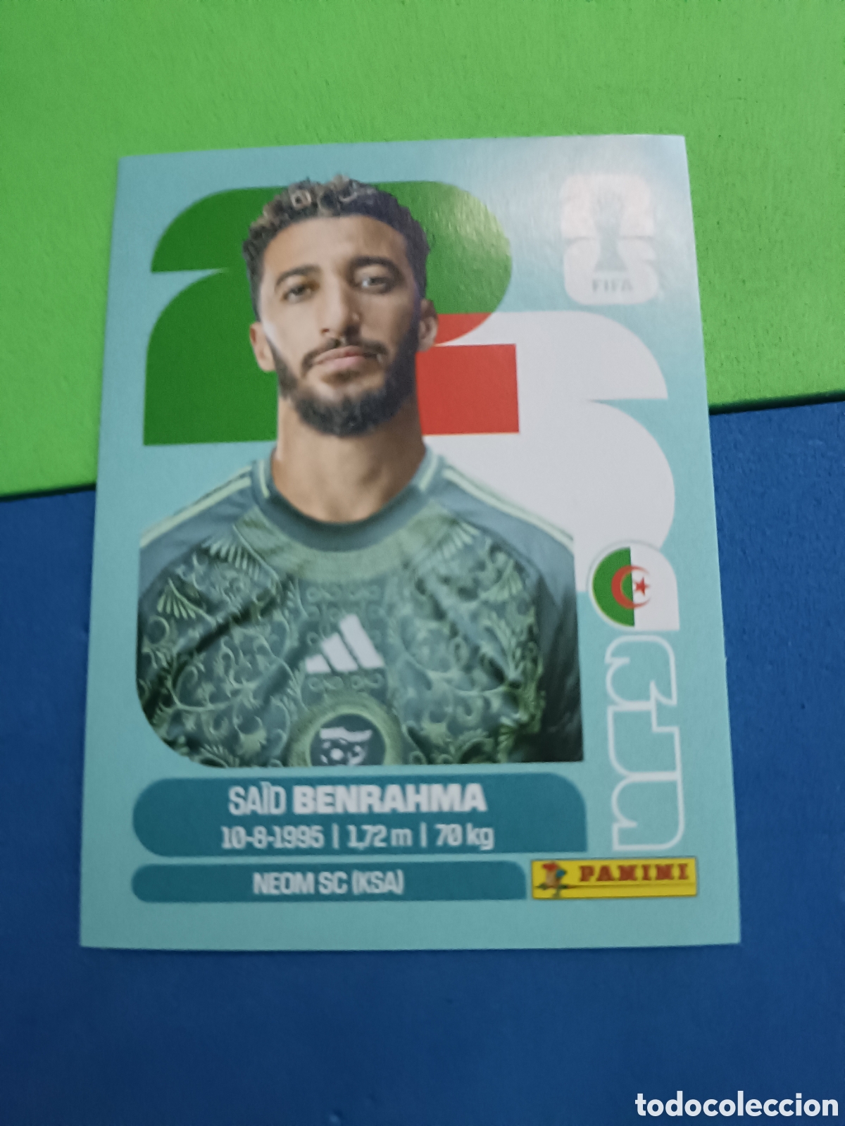 Cromos de f&uacute;tbol: Panini Mundial Fifa World cup 2026 26 sticker - ALG 16 Benhrahma