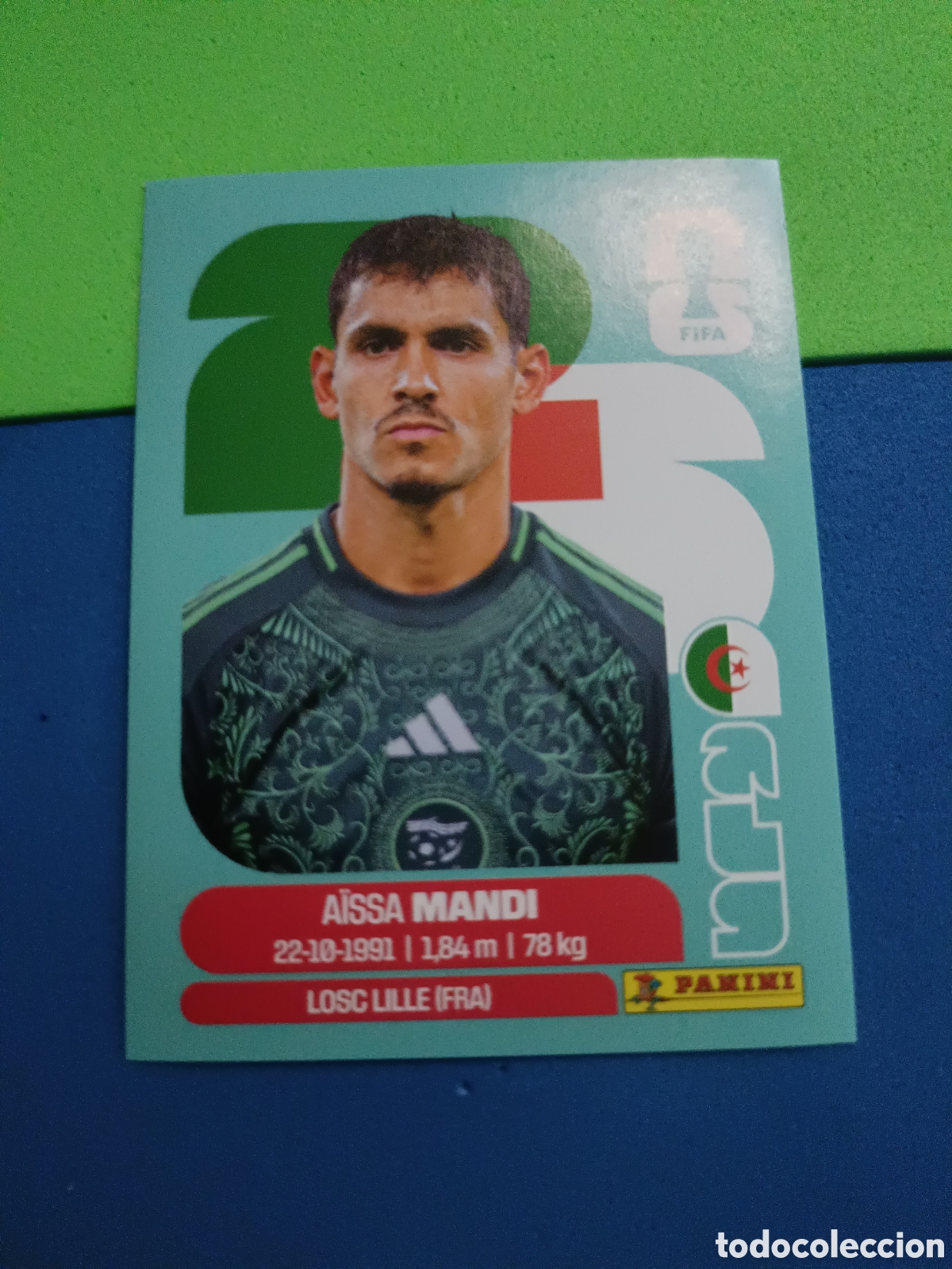 Cromos de Futebol: Panini Mundial Fifa World cup 2026 26 sticker - ALG 7 Mandi