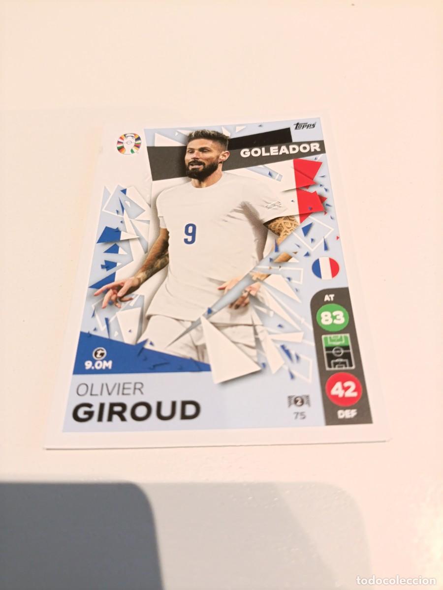 Cromos de Futebol: Giroud Francia euro 2024 Lidl