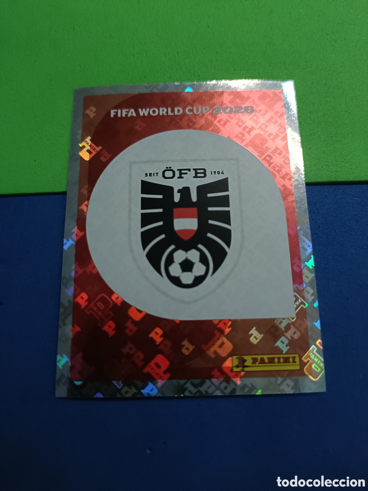 Cromos de f&uacute;tbol: Panini Mundial Fifa World cup 2026 26 sticker - AUT 1 Escudo Austria