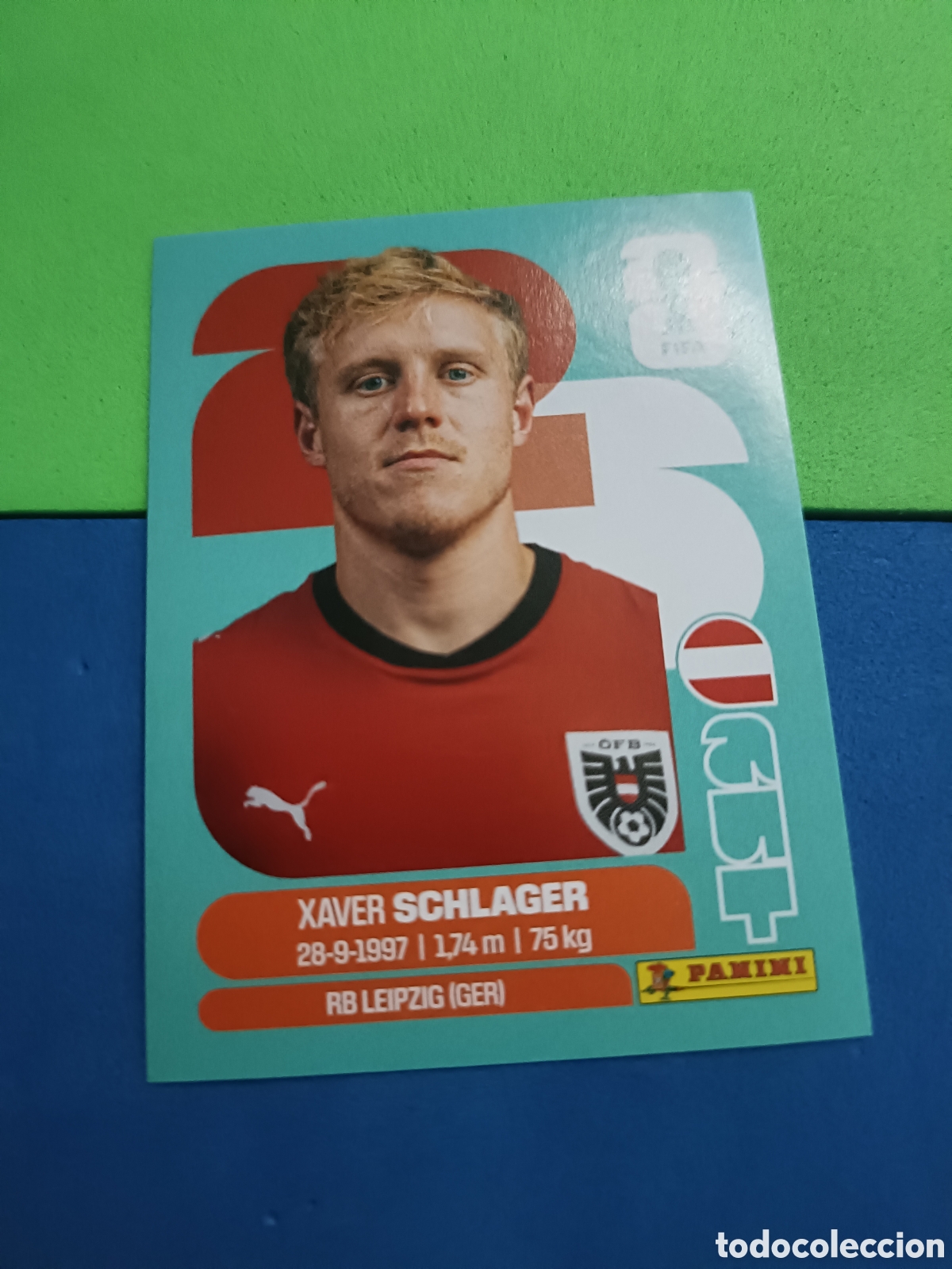 Cromos de f&uacute;tbol: Panini Mundial Fifa World cup 2026 26 sticker - AUT 10 Schlager