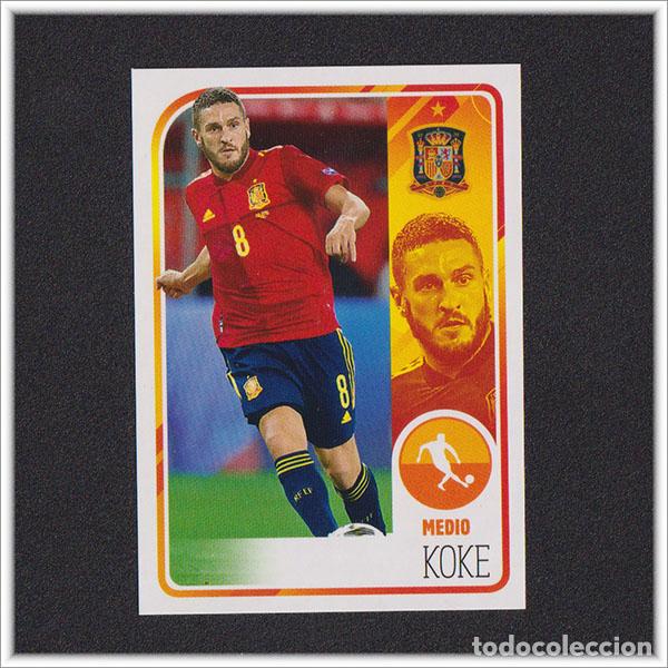 Cromos de f&uacute;tbol: EURO 2020 EUROCOPA 20 PANINI KOKE 45 ESPA&Ntilde;A COLECCI&Oacute;N CARREFOUR SELECCI&Oacute;N ESPA&Ntilde;OLA