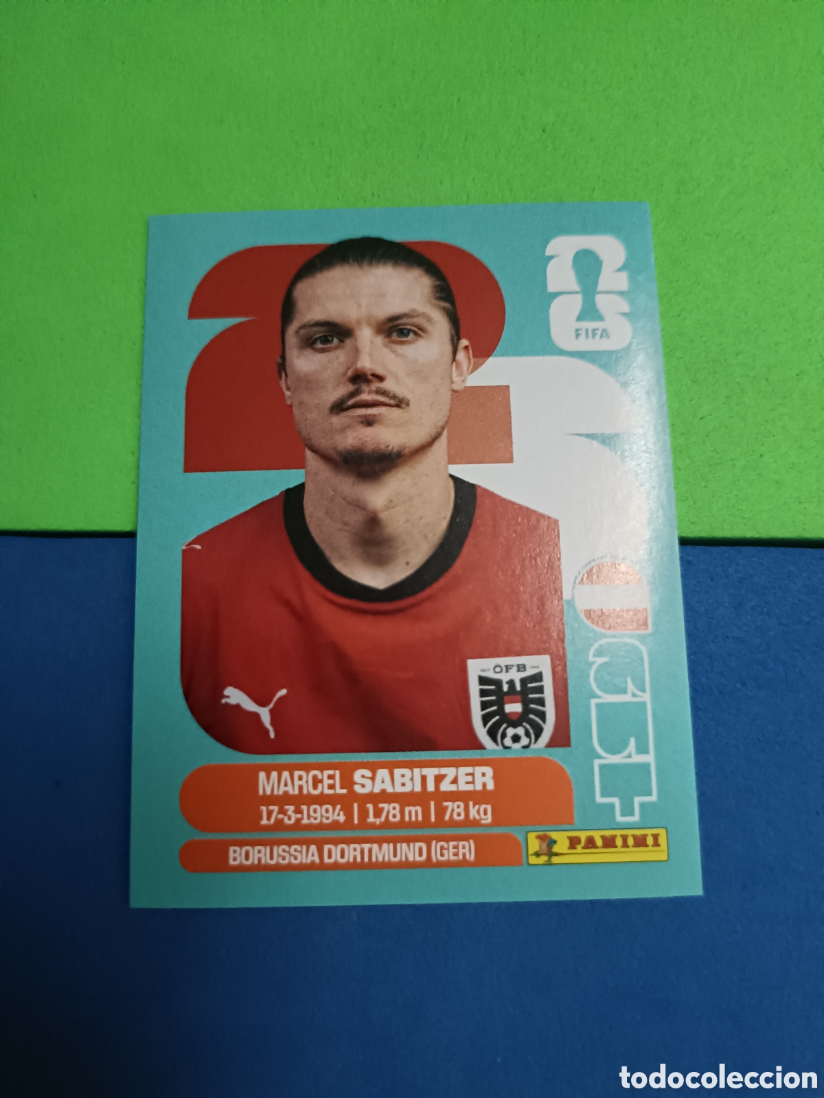 Cromos de f&uacute;tbol: Panini Mundial Fifa World cup 2026 26 sticker - AUT 11 Sabitzer