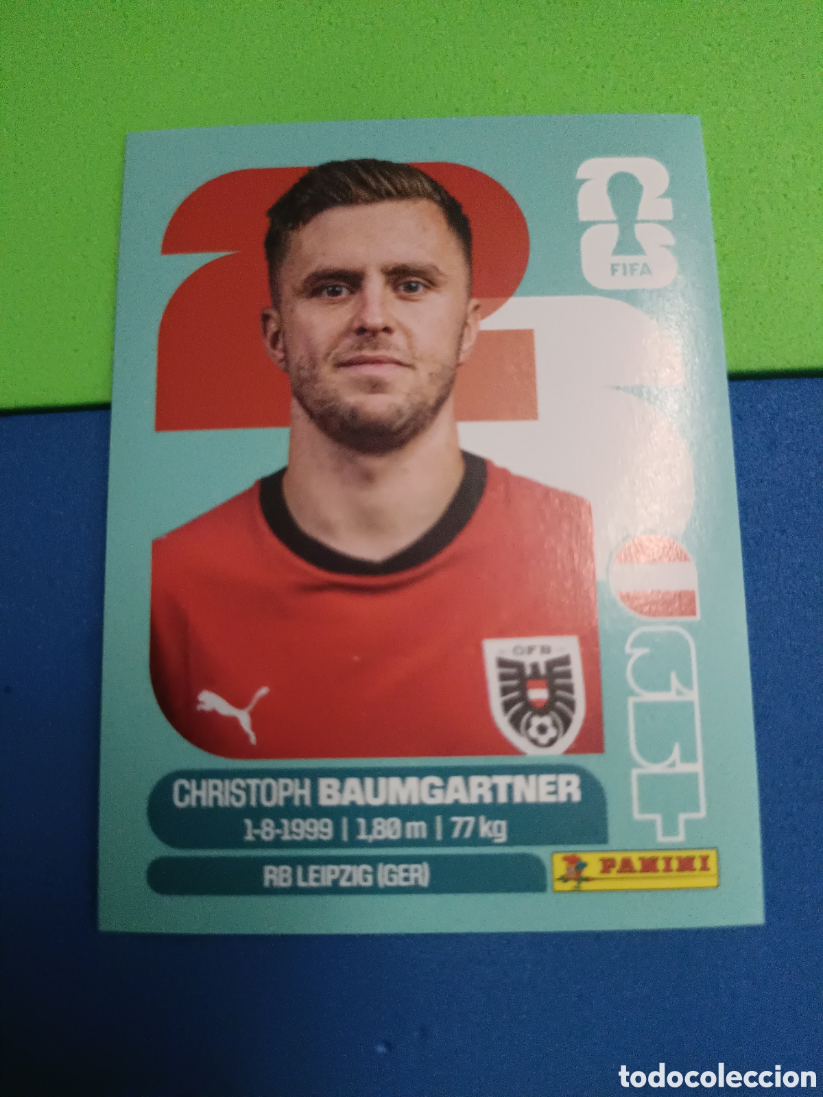 Cromos de f&uacute;tbol: Panini Mundial Fifa World cup 2026 26 sticker - AUT 18 Baumgartner