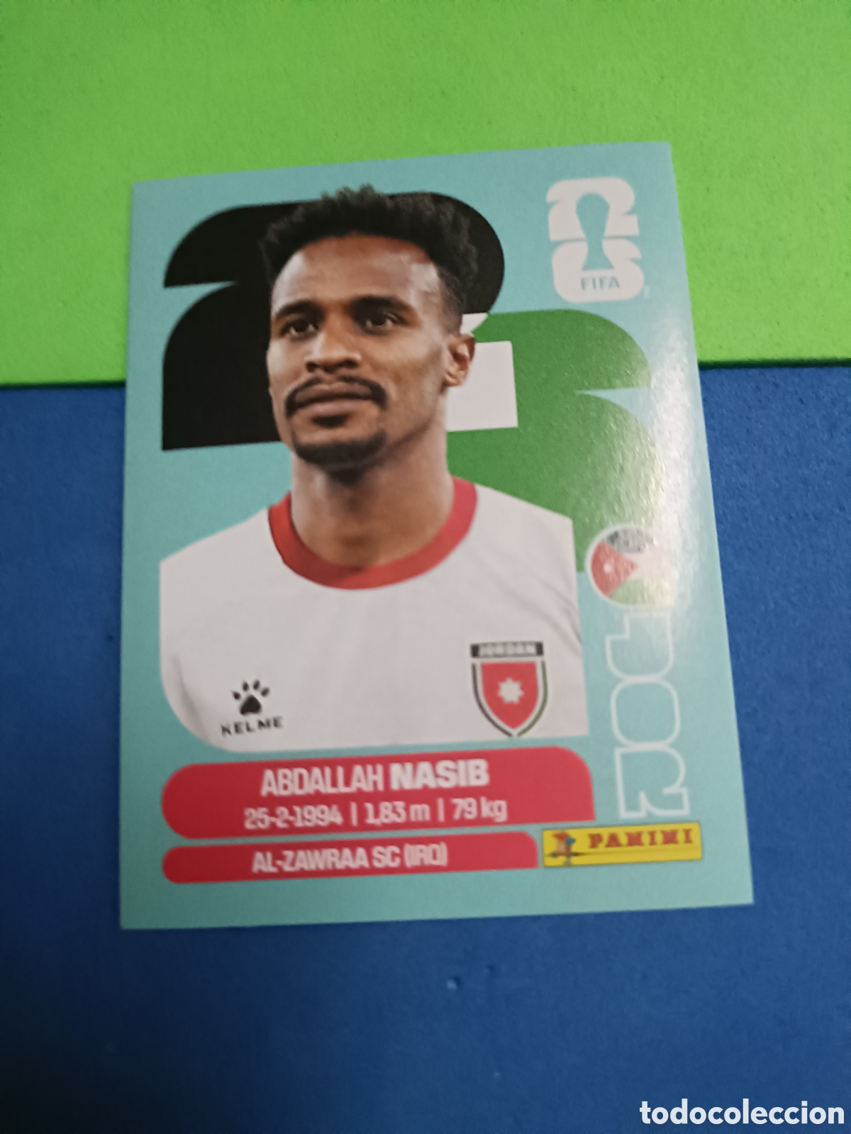 Cromos de f&uacute;tbol: Panini Mundial Fifa World cup 2026 26 sticker - JOR 6 Nasib