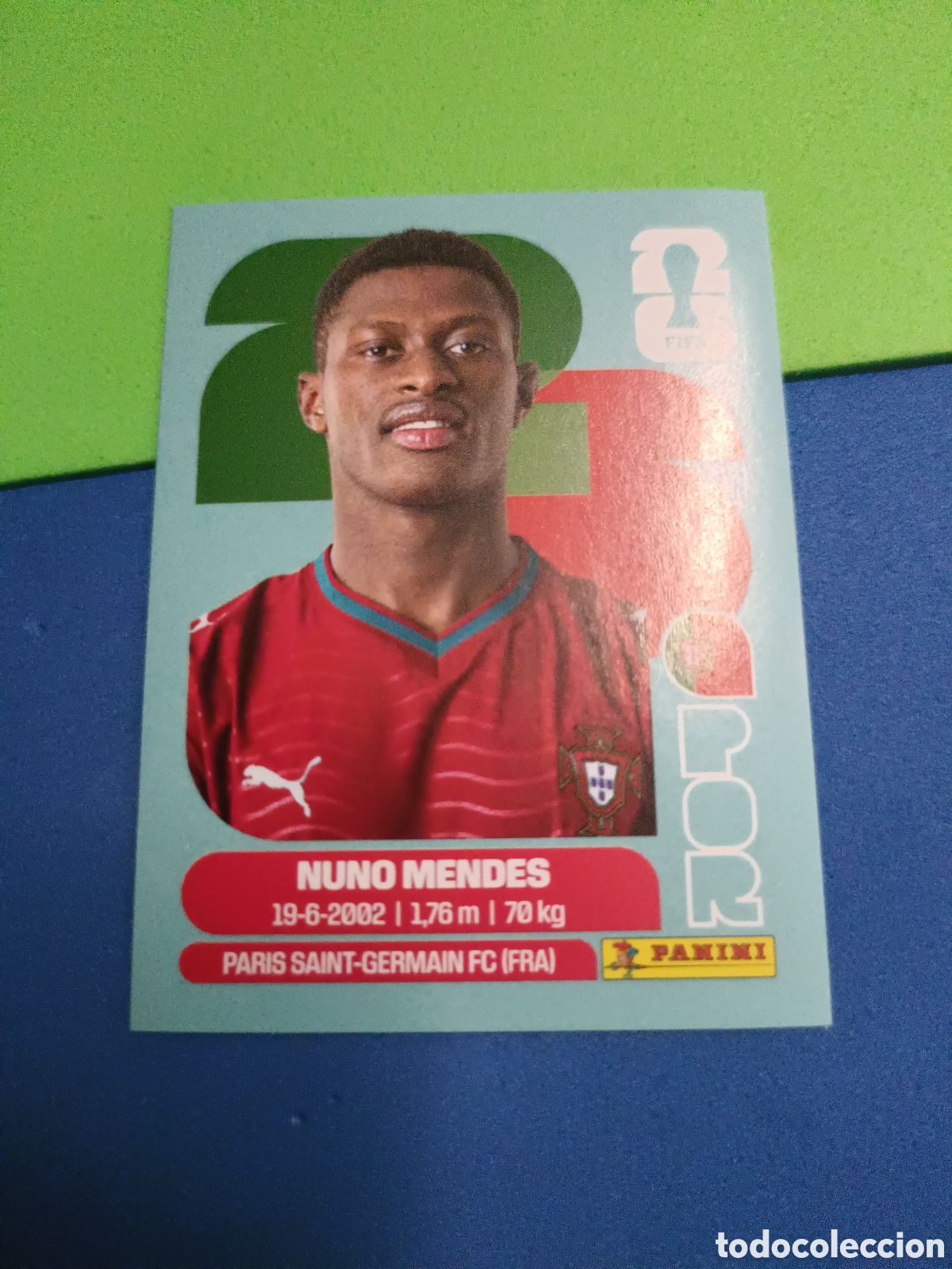 Cromos de f&uacute;tbol: Panini Mundial Fifa World cup 2026 26 sticker - POR 7 Nuno Mendes