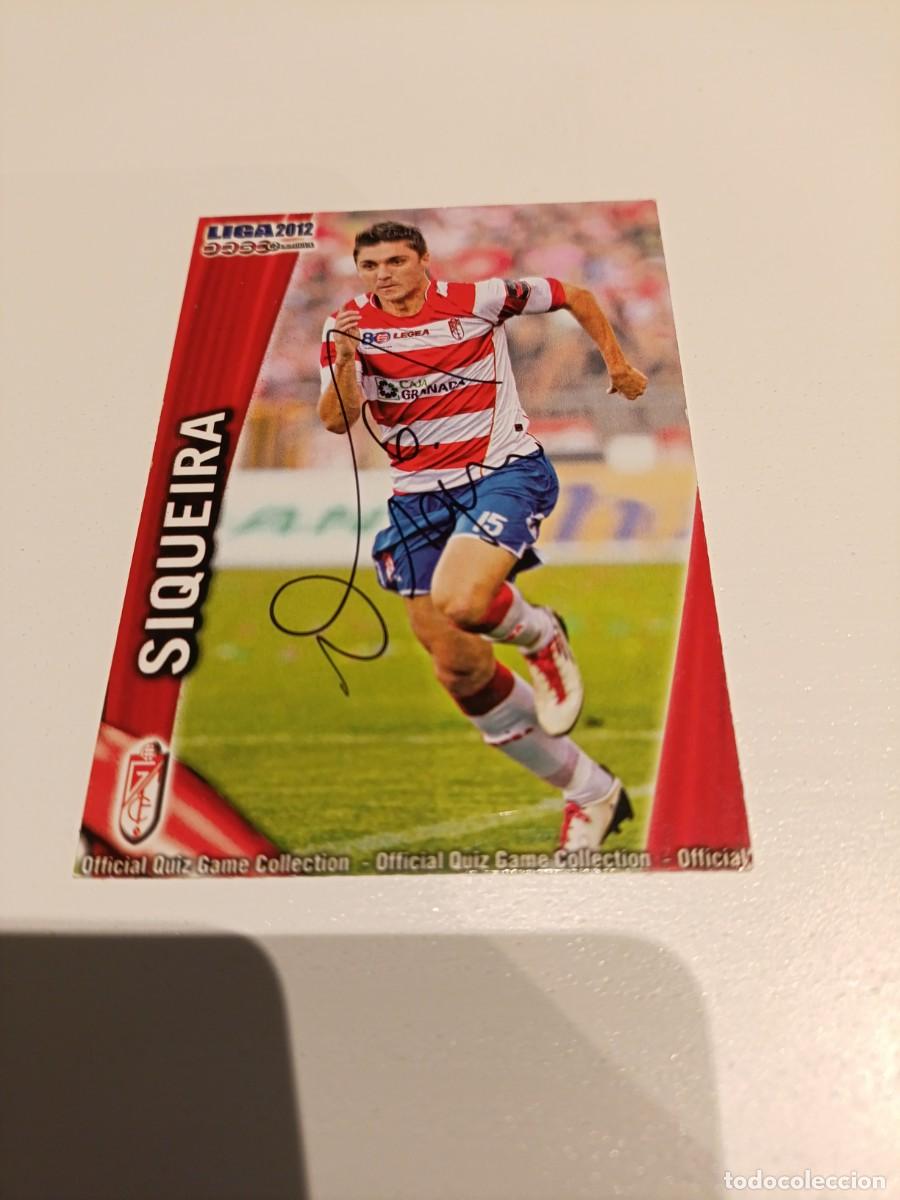 Cromos de f&uacute;tbol: Auto original de Siqueira Granada
