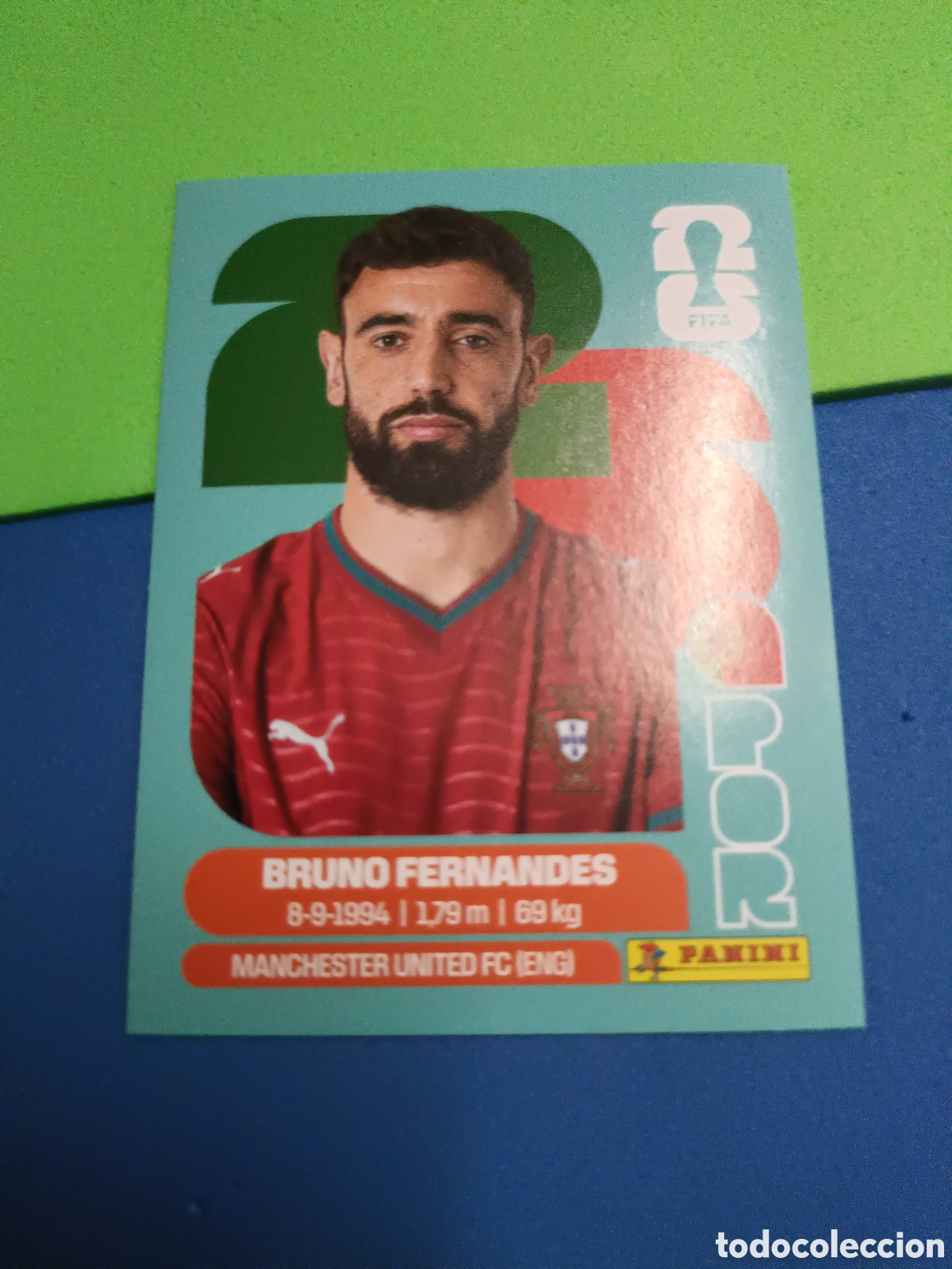 Cromos de f&uacute;tbol: Panini Mundial Fifa World cup 2026 26 sticker - POR 10 Bruno Fernandes