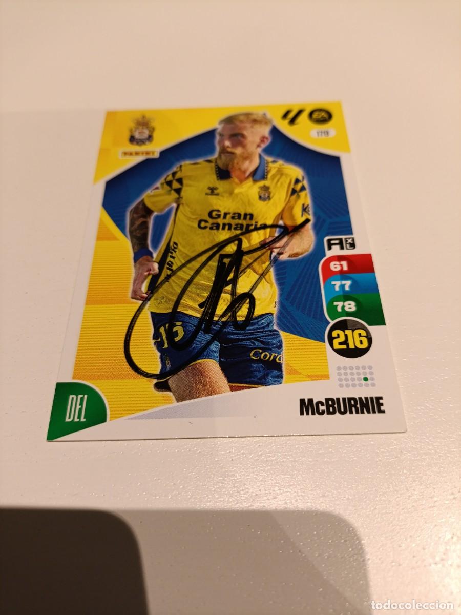 Cromos de f&uacute;tbol: Auto original de Mcburnie Las Palmas