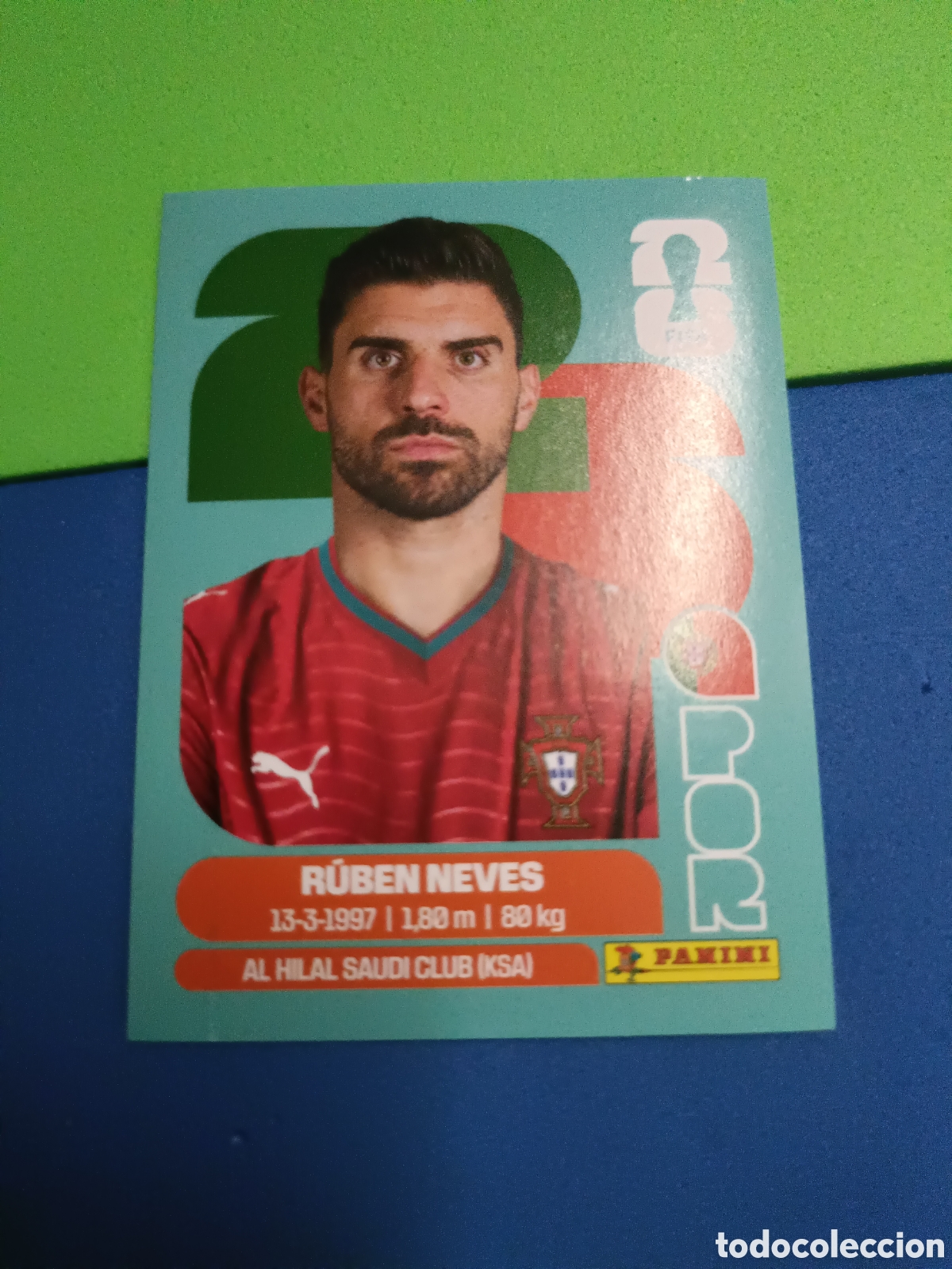 Cromos de f&uacute;tbol: Panini Mundial Fifa World cup 2026 26 sticker - POR 11 Ruben Neves