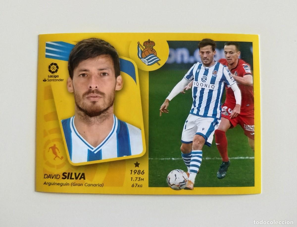 Cromos de f&uacute;tbol: Silva 15A SIN PEGAR NUNCA PEGADO Real Sociedad CF Liga Ediciones Este 21 22 / 2021 2022