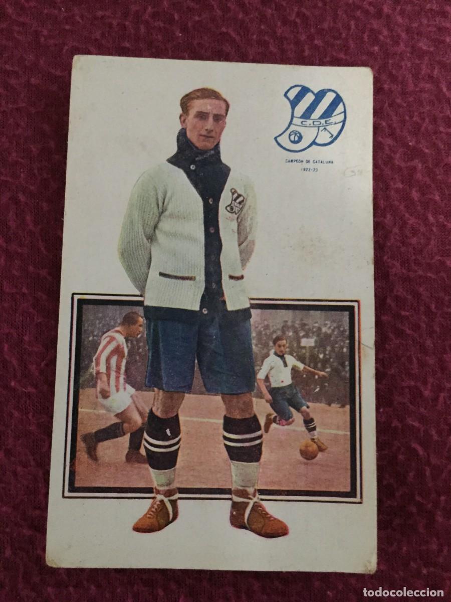 Cromos de f&uacute;tbol: CLUB DEPORTIVO EUROPA.. ALCAZAR, SERIE C, No.11, JUGADORES FOOT BALL 1922 1923 - POSTAL AMATLLER