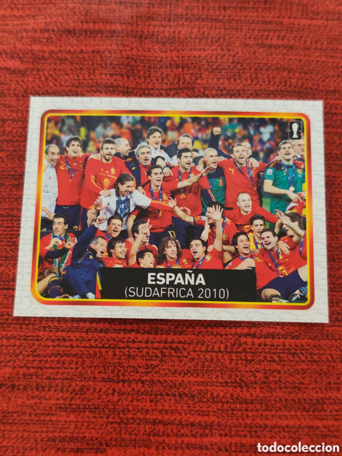 Fu&szlig;ball-Sticker: 29 ESPA&Ntilde;A CAMPEONA MUNDIAL SUD&Aacute;FRICA 2010 MUNDIAL 2026 EDITORIAL GP