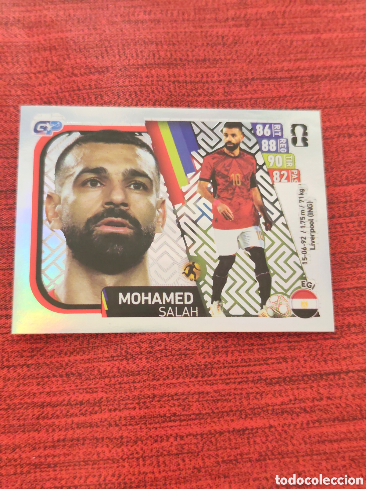 Fu&szlig;ball-Sticker: 324 SALAH EGIPTO ESPECIAL STICKER MUNDIAL 2026 EDITORIAL GP