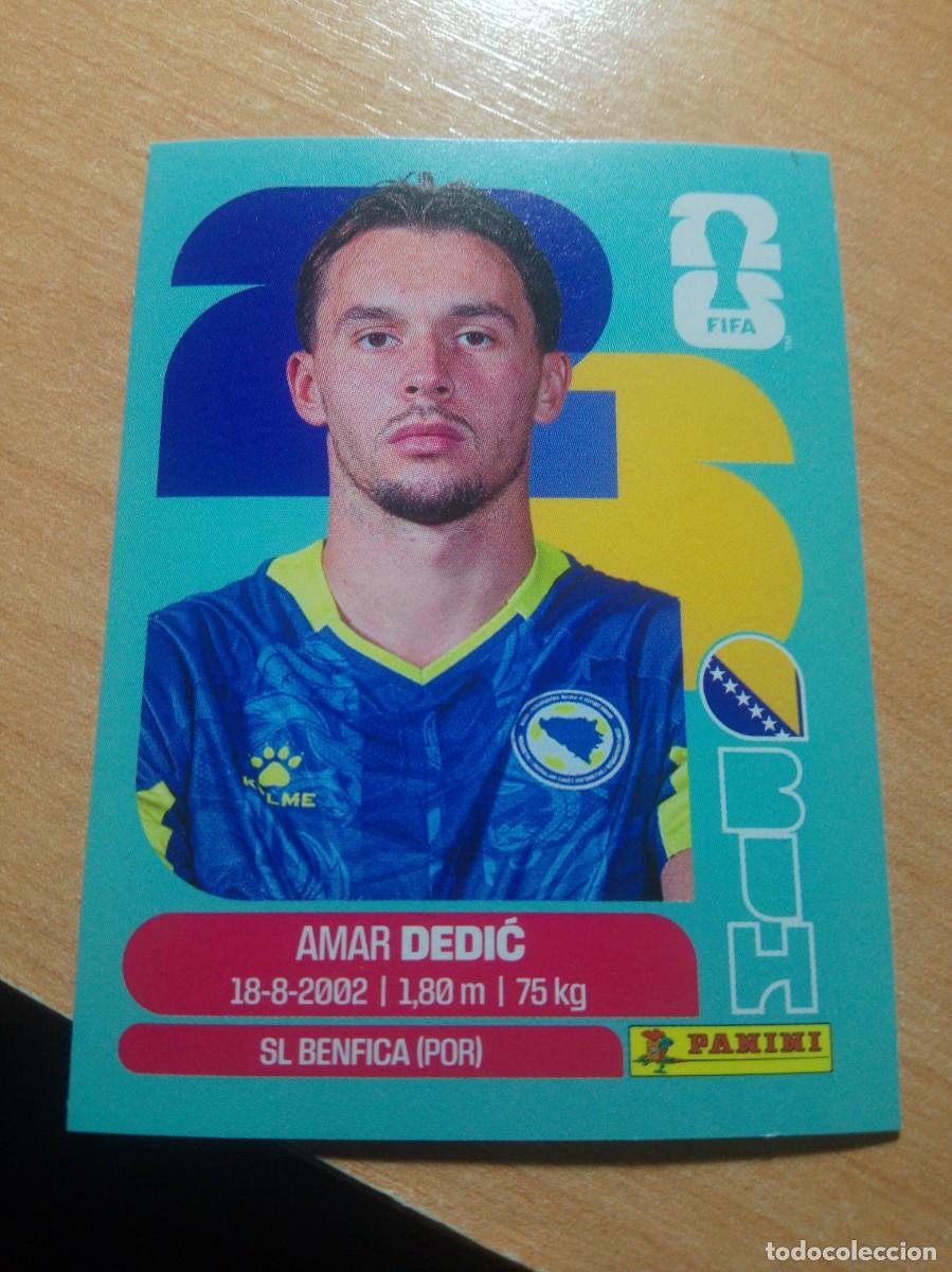 Cromos de f&uacute;tbol: DEDIĆ BOSNIA HERCEGOVINA BIH 3 MUNDIAL FIFA WORLD CUP 2026 26 PANINI STICKERS NUEVO