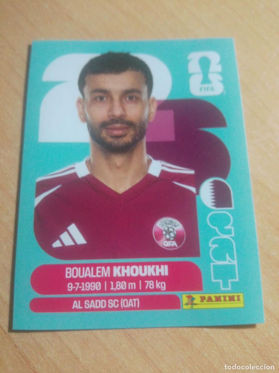 Cromos de f&uacute;tbol: KHOUKHI QATAR QAT 6 MUNDIAL FIFA WORLD CUP 2026 26 PANINI STICKERS NUEVO