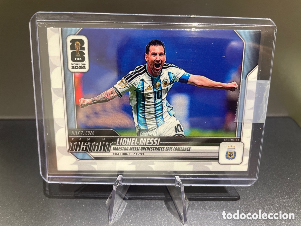 Fu&szlig;ball-Sticker: Lionel Messi 217 Panini Instant FIFA World Cup 2026 Argentina