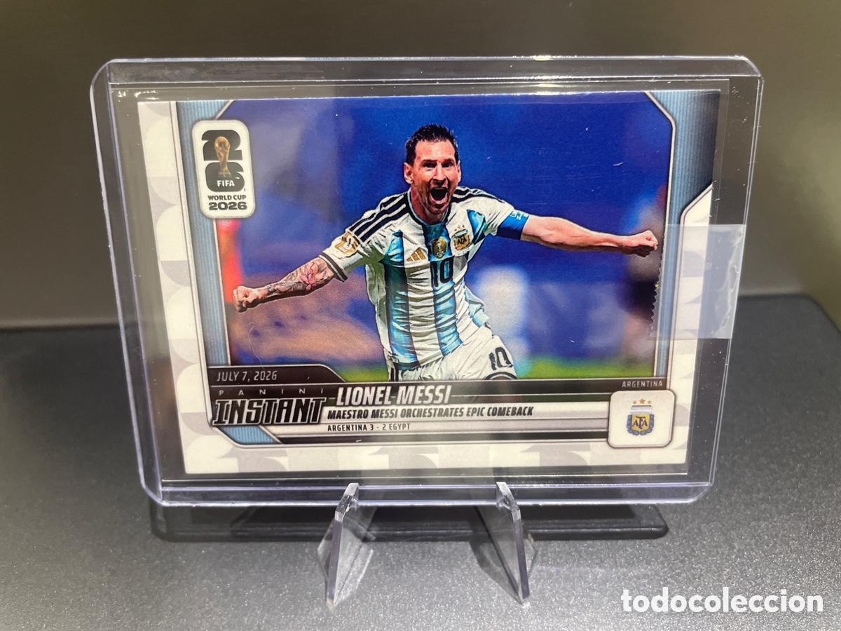 Cromos de Futebol: Lionel Messi 217 Panini Instant FIFA World Cup 2026 Argentina