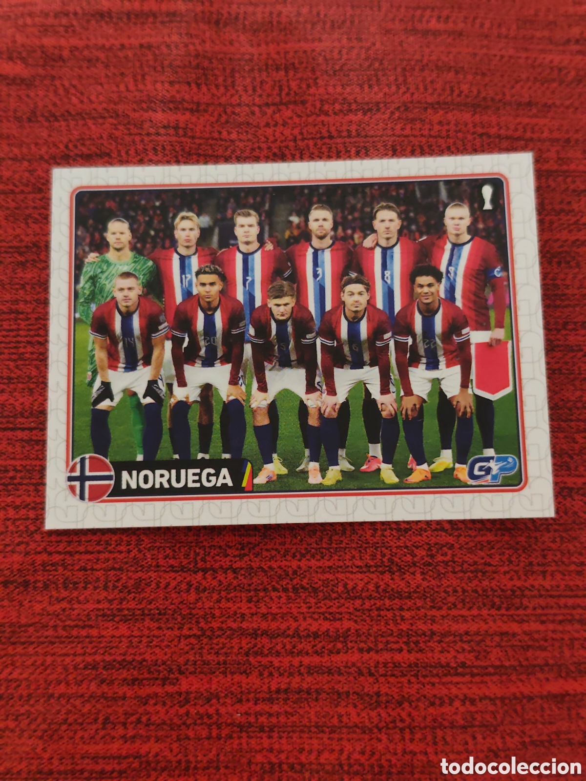 Fu&szlig;ball-Sticker: 417 HAALAND SELECCI&Oacute;N NORUEGA MUNDIAL 2026 EDITORIAL GP
