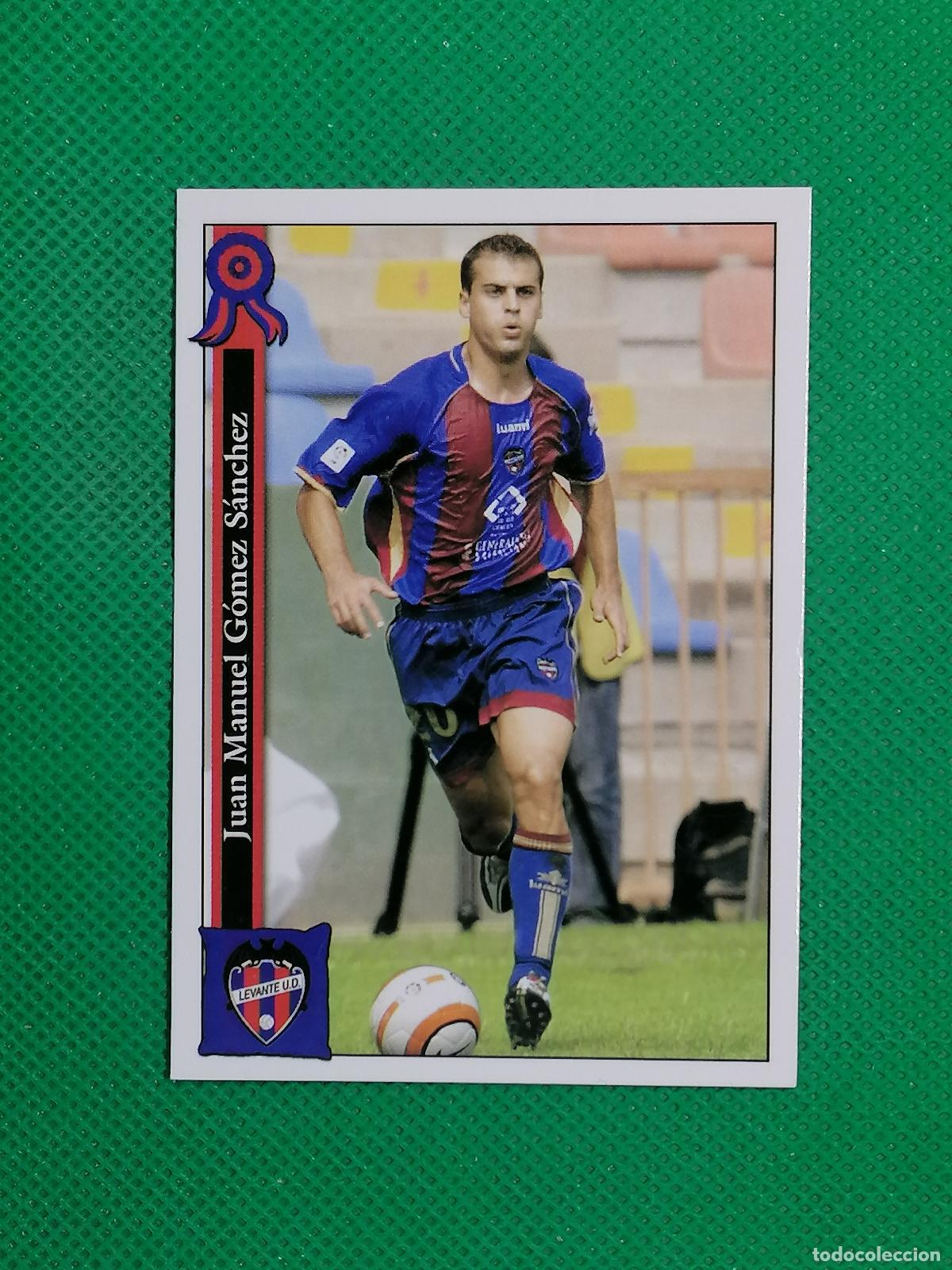 Cromos de f&uacute;tbol: 677 JUANMA LEVANTE ⚽ MUNDICROMO LAS FICHAS DE LA LIGA 05 06 2005 2006 ⚽